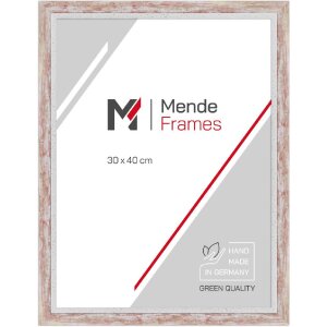 MendeFrames H490 Modern Czerwona Ramka na Zdjęcia 20x25 cm Szkło