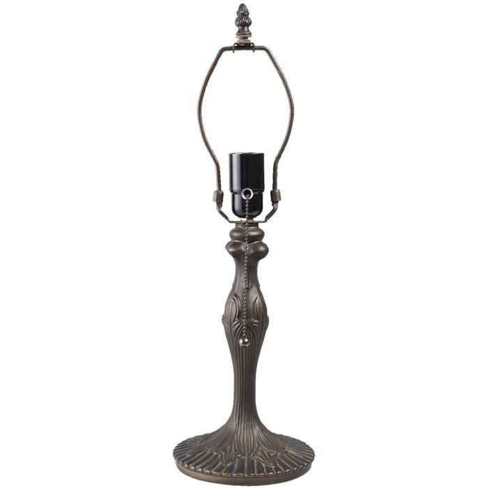 Podstawa lampy ciemna Ø 15,5 x 42 cm