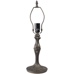 Podstawa lampy ciemna Ø 15,5 x 42 cm