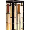 Kolorowa lampa stołowa Tiffany szkłoTiffany 12,5x35 cm
