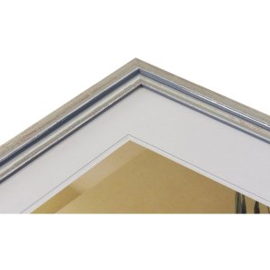 Henzo ramka drewniana Artos 21x30 cm srebrna ramka na dokumenty DIN A4