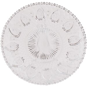 Szklany talerz 20 cm miska