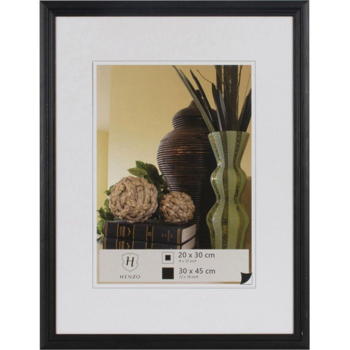 30x45 cm rama Artos drewno - czarna