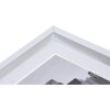 Henzo ramka plastikowa METALLICA 15x20 cm srebrna z passepartout 10x15 cm