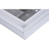 Henzo ramka plastikowa METALLICA 15x20 cm srebrna z passepartout 10x15 cm