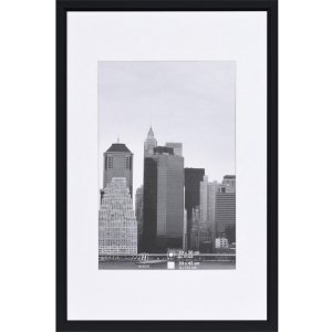 Henzo Rama plastikowa metallica 30x45 cm czarna z...