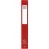 Segregator ringowy z mocnego PP 1000µ z 4 ringami 30mm, grzbiet 40mm, nieprzezroczysty, DIN A4 ekstra szeroki Czerwony