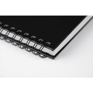 Sketchbook kwadratowy Goldline, 10x10cm, 140g - Czarny