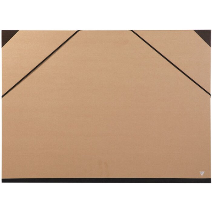 Teczka rysunkowa KRAFT VERGÉ brązowa na format 50x70 cm