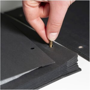 Arkusze uzupełniające Exacompta czarne 29x37 cm