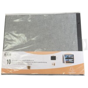 Arkusze uzupełniające Exacompta czarne 29x37 cm