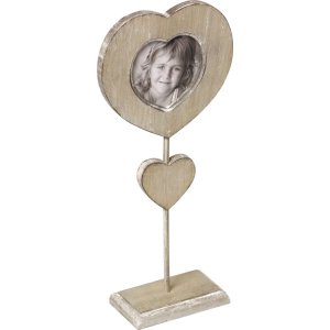 Ramka Le Coeur 10x10 cm serce z nóżką