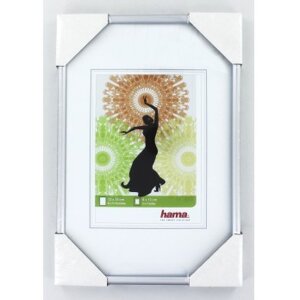 Ramka plastikowa Madrid 13x18 cm srebrna