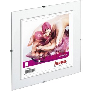 Uchwyt do zdjęć bez ramy Antireflex Glass 20x20 cm