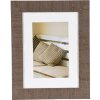 Henzo Drewniana ramka na zdjęcia Driftwood 15x20 średni brąz z passepartout 10x15 cm