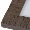Henzo Drewniana ramka na zdjęcia Driftwood 15x20 średni brąz z passepartout 10x15 cm