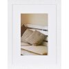 Henzo Rama drewniana Driftwood 30x40 cm biala z passepartout 20x30 cm