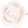 Clayre & Eef 61861 Gałka do drzwi Ø 4,5 cm Ceramika różowa