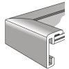 Rama aluminiowa Classic 50x60 cm czerwona