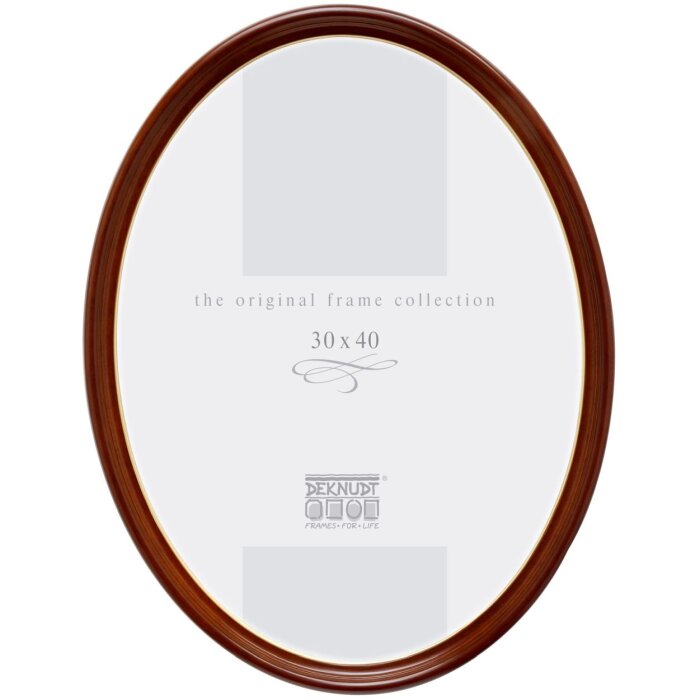 Deknudt Oval Photo Frame Nahan - 10x15 cm