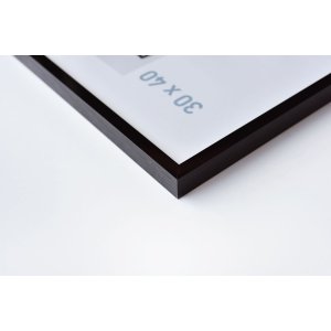 Nielsen Rama aluminiowa C2 50x50 cm anodowana czarna błyszcząca