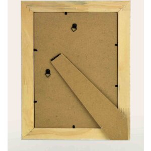Ascot Ramka drewniana 10x15 cm ciemny brąz-złoto