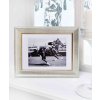 Ramka drewniana Derby 24x30 cm srebrna