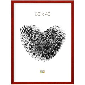 Ramka drewniana S41J Deknudt 10x15 cm czerwona