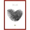 Ramka drewniana S41J Deknudt 10x15 cm czerwona