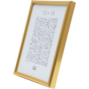 Ramka plastikowa S011 50x70 cm złota