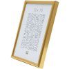 Ramka plastikowa S011 50x70 cm złota