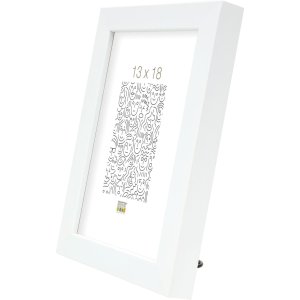 Rama drewniana S40R 30x30 cm biała