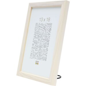 Ramka drewniana S41J Deknudt 20x28 cm biała