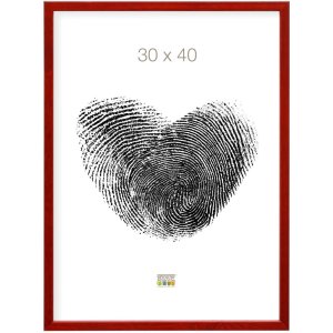Ramka drewniana S41J Deknudt 20x30 cm czerwona