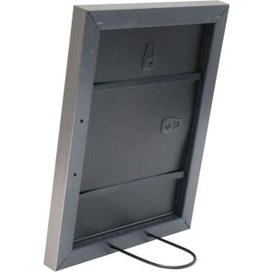 Ramka plastikowa S41VD1 srebrna 9x13 cm