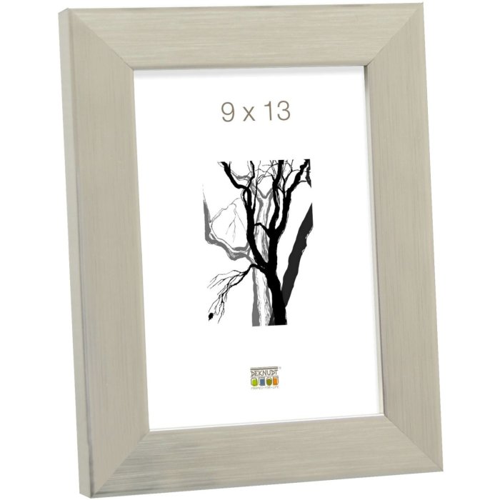 Ramka z tworzywa sztucznego S41VD4 srebrny połysk 20x28 cm
