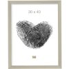 Ramka z tworzywa sztucznego S41VD4 srebrny połysk 20x28 cm