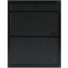 Ramka z tworzywa sztucznego S41VD4 srebrny połysk 20x28 cm