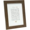 Plastikowa ramka S41VF7 szaro-brązowa 13x18 cm