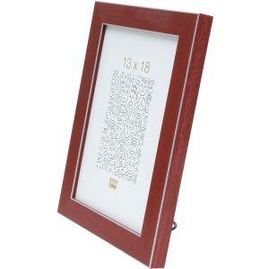 Ramka plastikowa S41VK4 czerwona 24x30 cm