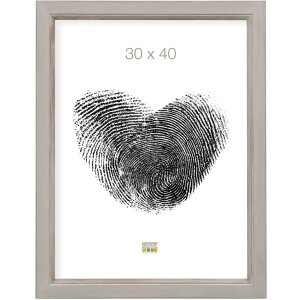 Ramka drewniana S42L beżowa 10x15 cm