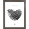 Ramka drewniana S42L szara 13x18 cm