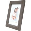 Ramka drewniana S42L szara 24x30 cm
