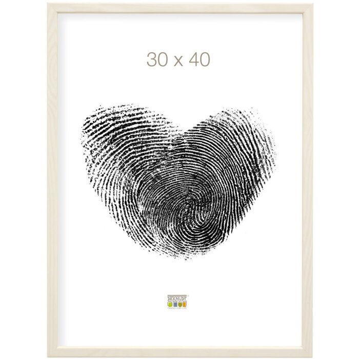 Ramka drewniana S41J Deknudt 21x29,7 cm biała