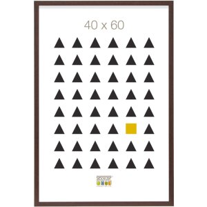 Deknudt Rama drewniana MDF S44C 30x40 cm ciemny brąz