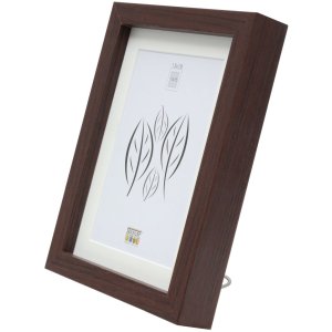 Ramka drewniana S40A ciemny brąz 13x18 cm - 10x15 cm