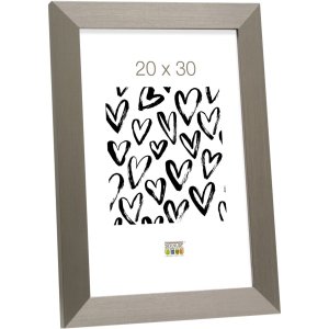 Ramka plastikowa Deknudt S42P srebrna 13x18 cm