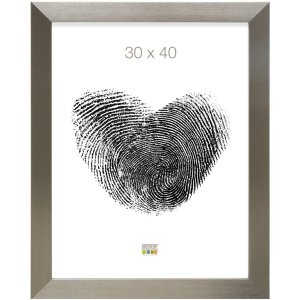 Ramka plastikowa Deknudt S42P srebrna 13x18 cm