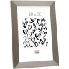 Ramka plastikowa Deknudt S42P srebrna 13x18 cm