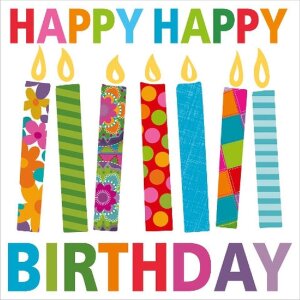 Świeczki urodzinowe Mini Card